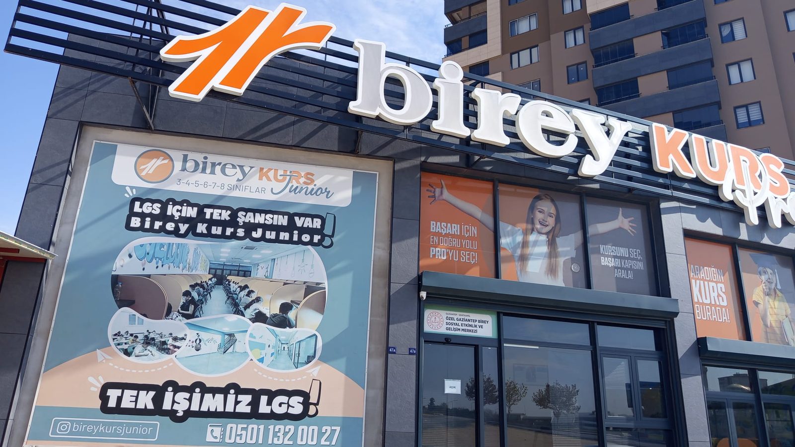 Gaziantep Fıstıklık Birey Özel Öğretim Kursu kampüsü